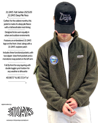 31 DAYS Deep Fleece Jacket