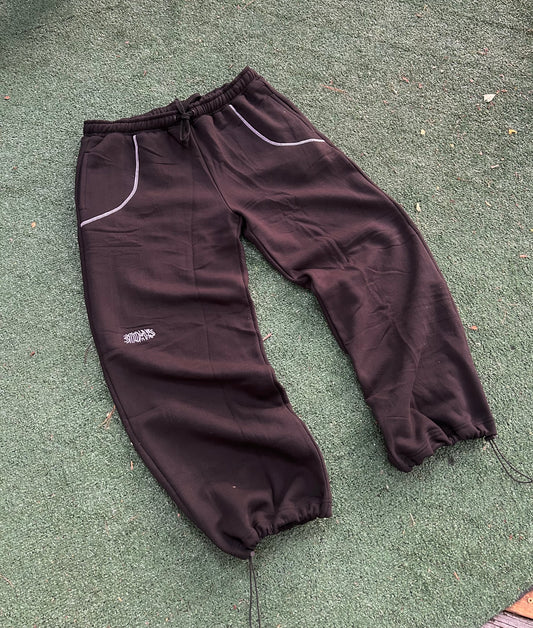 31 DAYS Black Logo Sweatpants
